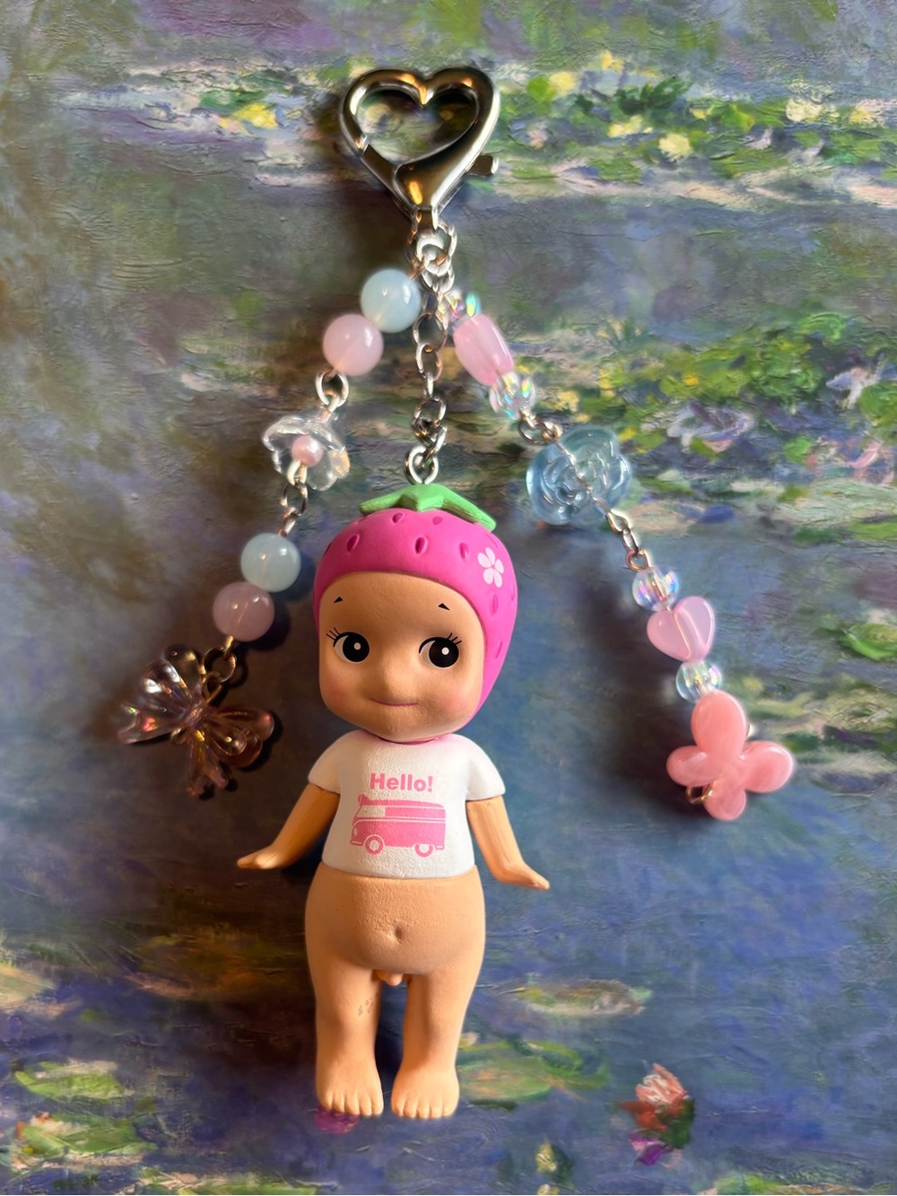 Handmade sonny angel keychain <3